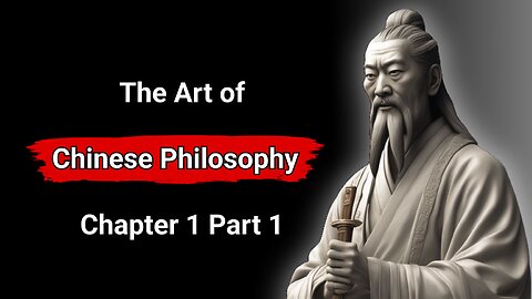 The Art of Ancient Chinese Philosopher