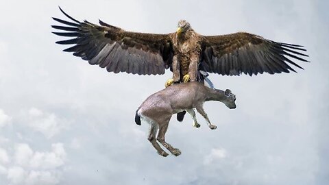 Eagles captures a Goat| Amazing Raptors and Eagle Attacks \ Eagles vs Monkey, Fox and Snake