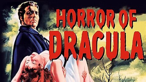 HORROR OF DRACULA 1958 Hammer Revives the Classic Vampire in Gory Glorious Color RESTORED MOVIE HD & W/S