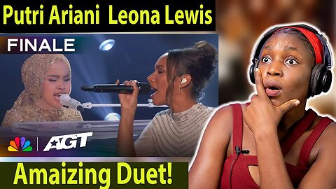Putri Ariani and Leona Lewis deliver a stunning performance of "Run" | Finale | AGT 2023 | REACTION