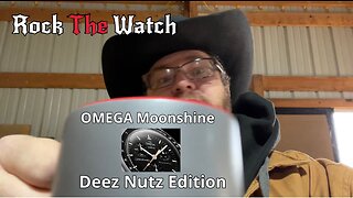 New MoonSwatch Moonshine Deez Nutz Edition