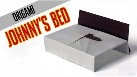 How to make Johnny Depp’s Bed origami