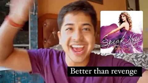 Singing and Reacting to better than revenge by Taylor swift 😈💜