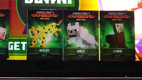 The Pet Cards of Minecraft Dungeons Arcade (Series 1)