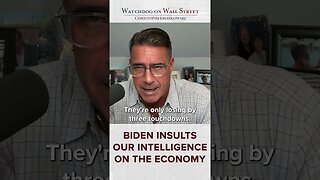 Biden Insults Our Intelligence on the Economy Again