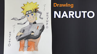 Naruto. First time drawing Naruto