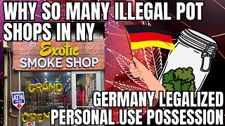 Why Are There Still Illegal Weed Stores All Over the City? | Germany legalizes cannabis possession