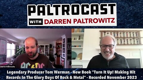 Legendary Producer Tom Werman On New Book "Turn It Up," Twisted Sister, Dokken, Motley Crue & More
