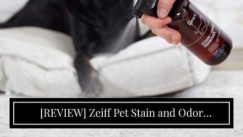 [REVIEW] Zeiff Pet Stain and Odor Remover - Pet Odor Eliminator for Home and Professional Use -...