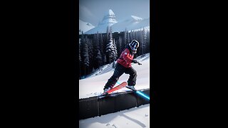 Slope to Sith: An AI-Powered Skier's Transformation into Darth Vader