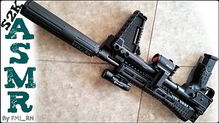 ASMR Kel-Tec SUB-2000- Disassembly, Cleaning, & Reassembly (No Talking)