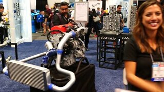 SEMA 2019 Raw Footage - Race and Performance Hall