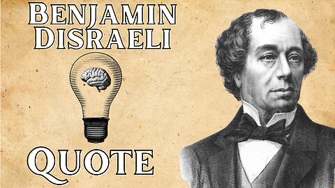 Success & Best Info: Benjamin Disraeli