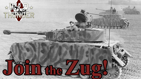 Platoon/Zug Play - War Thunder - Live- Team G - WW II Tanks - Squad Play - Join Us