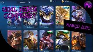 OS MELHORES HERÓIS DE CADA CLASSE • MARÇO 2020 | Mobile Legends