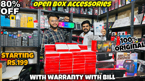 Open Box Accessories| 100% Original With Warranty with bill| Sunny8884vlogs