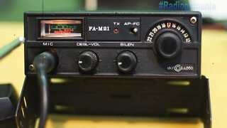 Rádio Px Motorádio Am Fa-m21 23 Canais Original Relíquia com antena