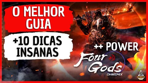MELHOR GUIA +10 DICAS INSANAS PARA DESTRAVAR FOUR GODS M