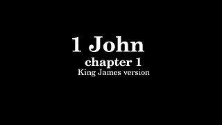 1 John 1 King James version