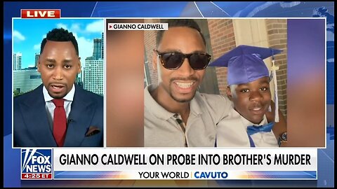 Emotional Gianno Caldwell Won't Stop Until There's Justice For His Brother's Murder