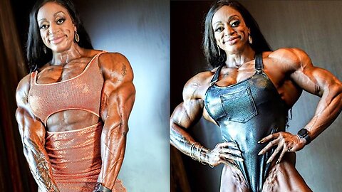 Most muscular female bodybuilder monique jones motivation, strong physique