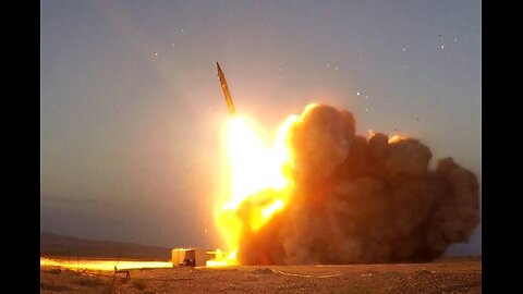 Strong Missile Attacks On Israel Territory