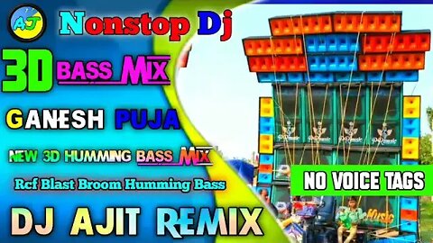 Matali Dance Humming Bass Mix || Ganesh Puja Spl Bhakti Mix 2022 || Dj BM Remix || Dj Ajit Present