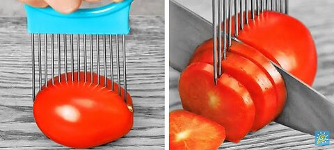 How To Peel And Cut Vegetables And Fruits 🍅🥒 Cut And Slice Food Easier Than Ever