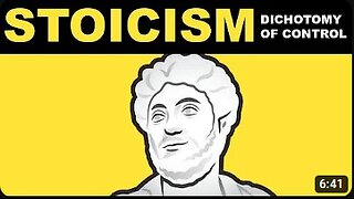 Stoicism Explained : The Dichotomy Of Control - Stoic Mindset