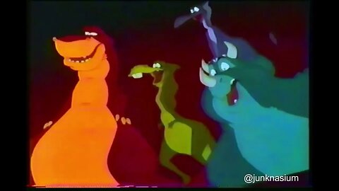 "We're Back" Animated Dinosaur Movie TV Trailer 1993