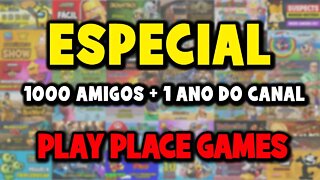 Live especial de aniversário do canal e a marca de mil amigos!