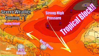 Is There Severe Weather Or Tropical Waves Coming? - The WeatherMan Plus Weather Channel