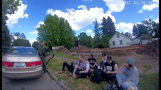 Antifa Arrest And Detainment In Coeur d'Alene, Idaho June 11 2022