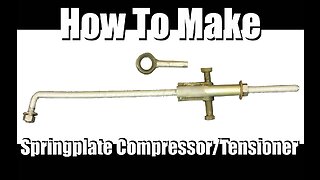 DIY Springplate Compressor Tensioner Tool (Version 1) Lowering Suspension Aircooled VW Bug Beetle