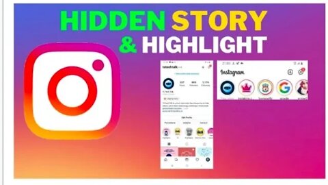 How to Hide Story and Highlight in Instagram. Hidden Story and Highlight.