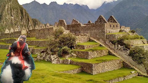 Mexican Chuck Norris visiting Peru