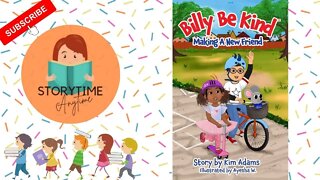 Australian Kids book read aloud - Billy Be Kind Making a New Friend by Kim Adams