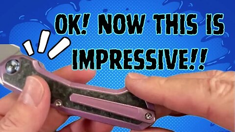 WOW! ABSOLUTELY INCREDIBLE EDC KNIFE!