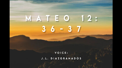 Mateo 12:36-37