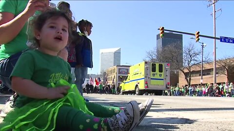 After two-year hiatus, thousands turn out for Cleveland St. Patrick's Day Parade