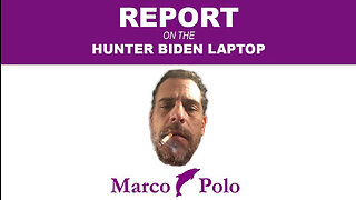 Report on the Hunter Biden Laptop - HUGE