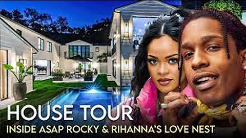 Rihanna & A$AP Rocky | House Tour | $15 Million Beverly Hills Mansion & More