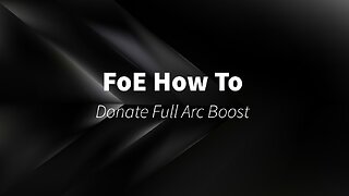 Donating Full Arc Boost