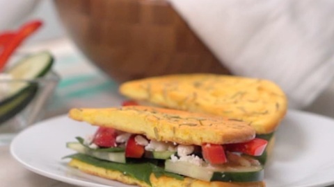 1-Carb Rosemary Cloud Bread