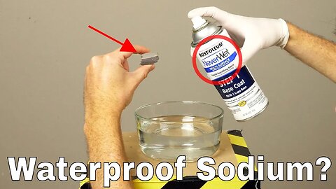 Attempting to Make Hydrophobic Sodium-Testing Superhydrophobic Spray on Random Things