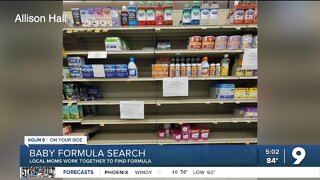 Tucson mom searches over nine stores for baby formula