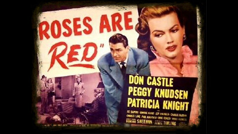 Roses Are Red 1947 | Crime Noir | Vintage Full Movies | Classic Crime Movies