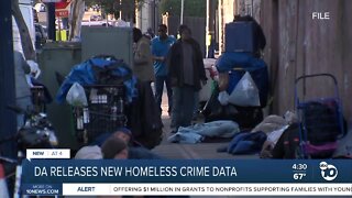 DA releases new homeless crime data