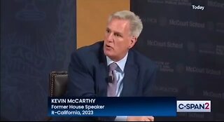 Kevin McCarthy: I'm Not Speaker Because One Member Slept With a 17-Year-Old