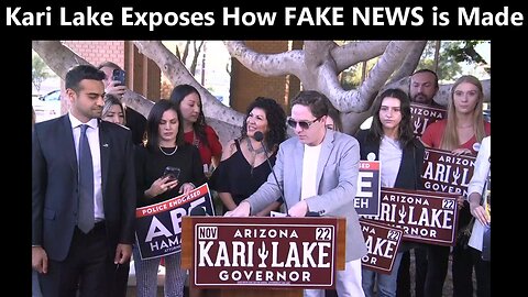 Kari Lake Exposes How FAKE NEWS is Made 38 min